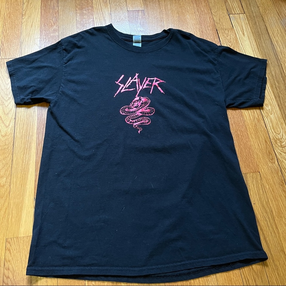 slayer foil printed t shirt🗡